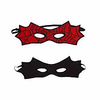 REV SPIDER/BAT CAPE & MASK