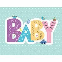 Baby Text Gift Enclosure