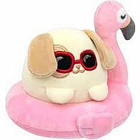 PUPPIROLL IN FLAMINGO FLOATIE
