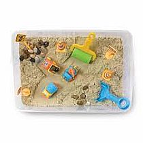 SENSORY BIN CONSTRUCTION ZONE