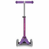 MINI DLX SCOOTER PURPLE/PNK LED