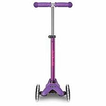 MINI DLX SCOOTER PURPLE/PNK LED