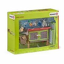 SCHLEICH RABBIT HUTCH