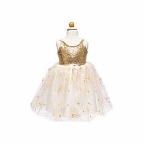 GOLDEN GLAM PARTY DRESS 3/4