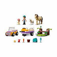 LEGO HORSE AND PONY TRAILER