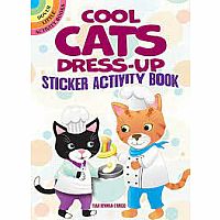 DOVER COOL CATS DRESS UP ACTIVITY BOOK