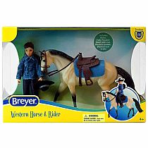 BREYER WESTERN HORSE AND RIDER