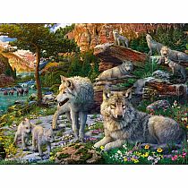 WOLVES IN SPRING 1500PC PZ