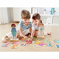 DRESS UP MAGNETIC PUZZLE