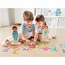 DRESS UP MAGNETIC PUZZLE