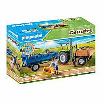 PM HARVESTER TRACTOR W TRAILER