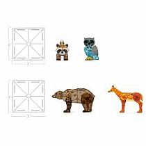 MAGNA-TILES FOREST ANIMALS