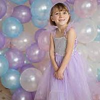 Lilac Sequins Princess Dress (Size 3/4)