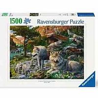 WOLVES IN SPRING 1500PC PZ