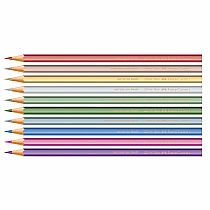 10CT METALIC ECO PENCILS