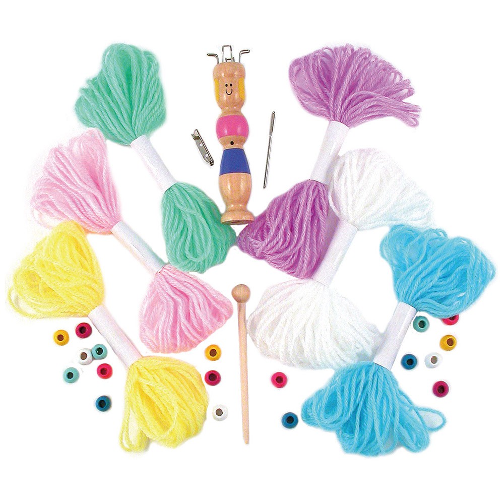 French Knitter Kit Over the Rainbow