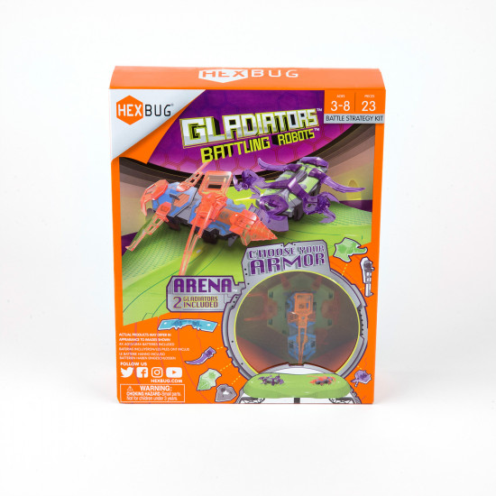 Hexbug Gladiators Battle Arena Over the Rainbow