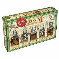 Great Minds Puzzles (set of 5)
