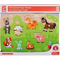 FARMYARD PEG PUZZLE