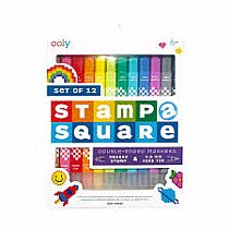 STAMP A SQUARE DOUBLE-END MARKERS
