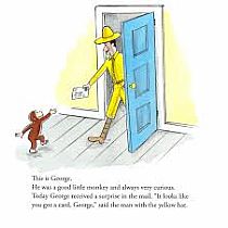 CURIOUS GEORGE SAYS THANK YOU--H. A. Rey