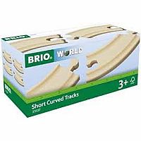 BRIO Short Curved Tracks