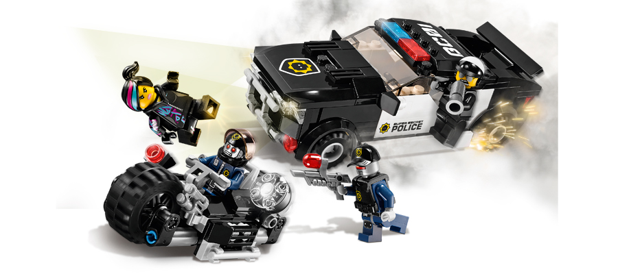 Lego cop store car