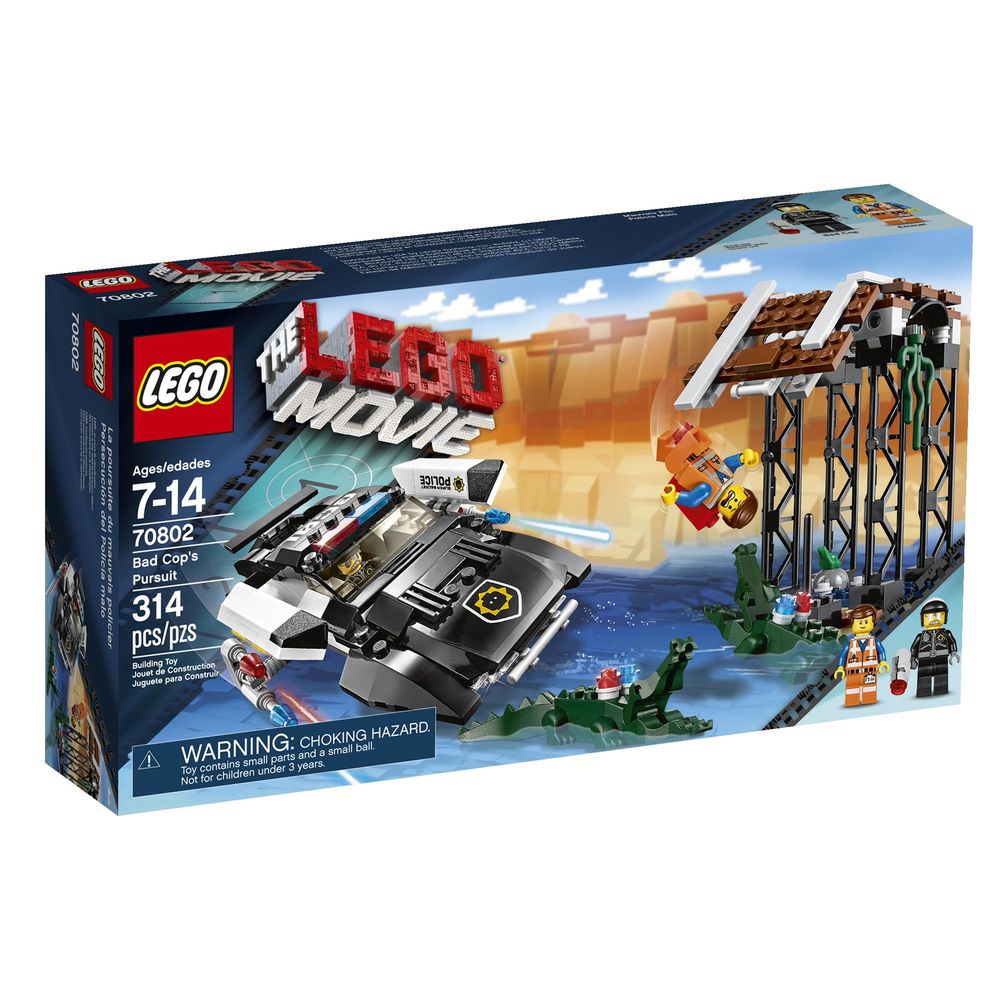 LEGO Bad Cop Car Chase Over the Rainbow