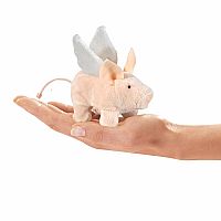 MINI WINGED PIGLET FINGER PUPP