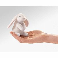 Mini Lop Ear Rabbit Finger Puppet