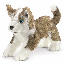 WOLF PUP HAND PUPPET