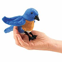 MINI BLUEBIRD FINGER PUPPET