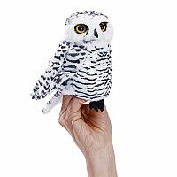 SNOW OWL HAND PUPPET SMALL