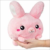 SQUBL MINI FLUFFY BUNNY PINK