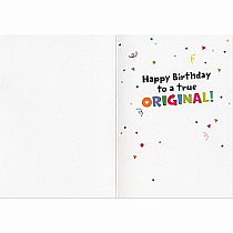 FLOCKE: BIRTHDAY ZEBRAS CARD