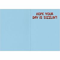 SCRATCH/SNIFF BACON BDAY CARD