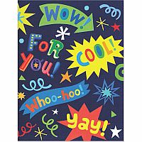 WOW, COOL, YAY ENCLOSURE CARD