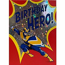 SUPERHERO ENCLOSURE CARD