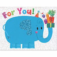BLUE ELEPHANT ENCLOSURE CARD