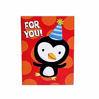 REG: PENGUIN W PARTY HAT ENCL