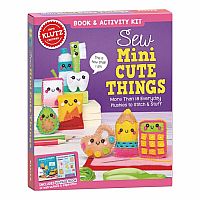 KLUTZ SEW MINI CUTE THINGS