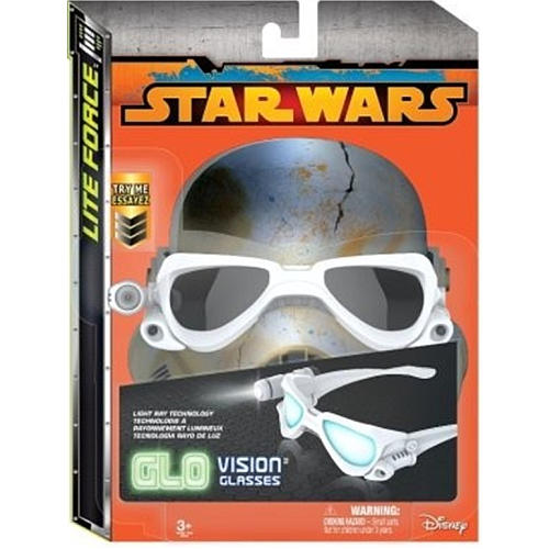 Star Wars StormTrooper Glo Vision Glasses Light-Up Lite Force Toy NEW SEALED 