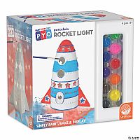 ****SALE PRICE--REG  $32.99****PAINT YOUR OWN ROCKET LIGHT