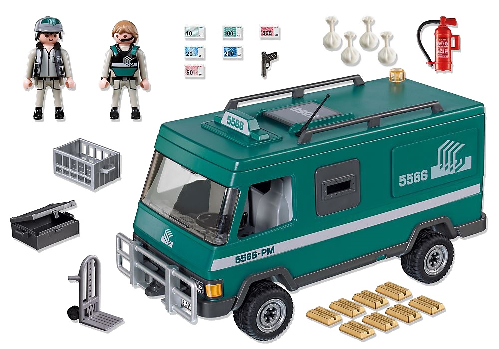 Playmobil money truck sales
