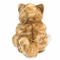ORANGE TABBY KITTEN HAND PUPPET