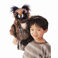 Great Horned Owl Puppet