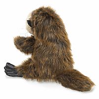 BABY SEA OTTER HAND PUPPET