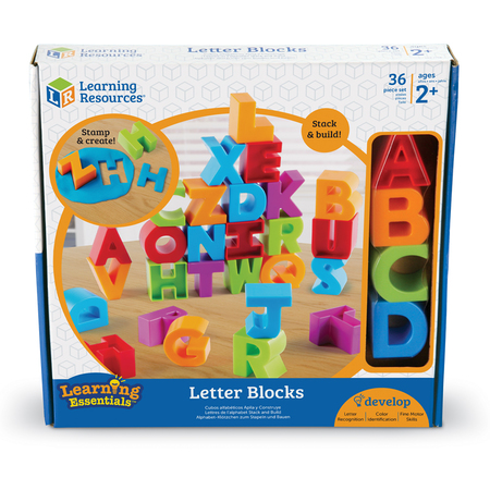 Alphabet Blocks 48 Pcs. - Over the Rainbow