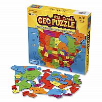 Geo Puzzle USA and Canada