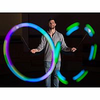LED Poi - Spin-lightS (Pair) with Tail Covers